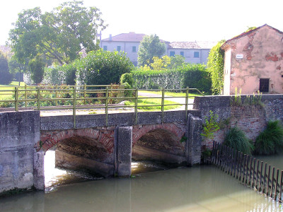 Villa Michiel, Romanin, detta “La Borghesana” vista dal lato Nord