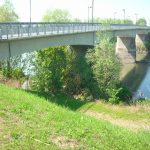 Il ponte sul fiume Adige